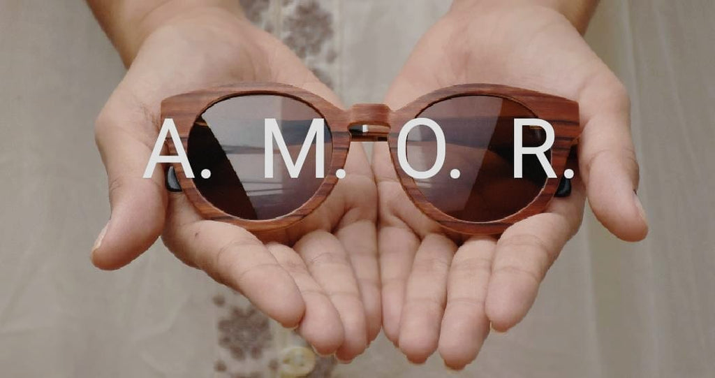 O Amor em todas suas formas - Allwood Óculos de Madeira