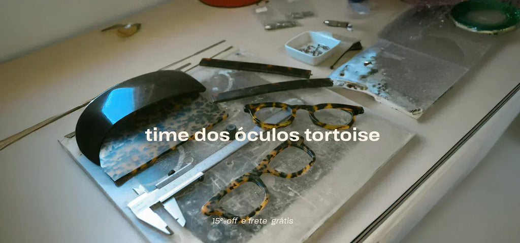 Óculos Tortoise Nunca Foram Tendência