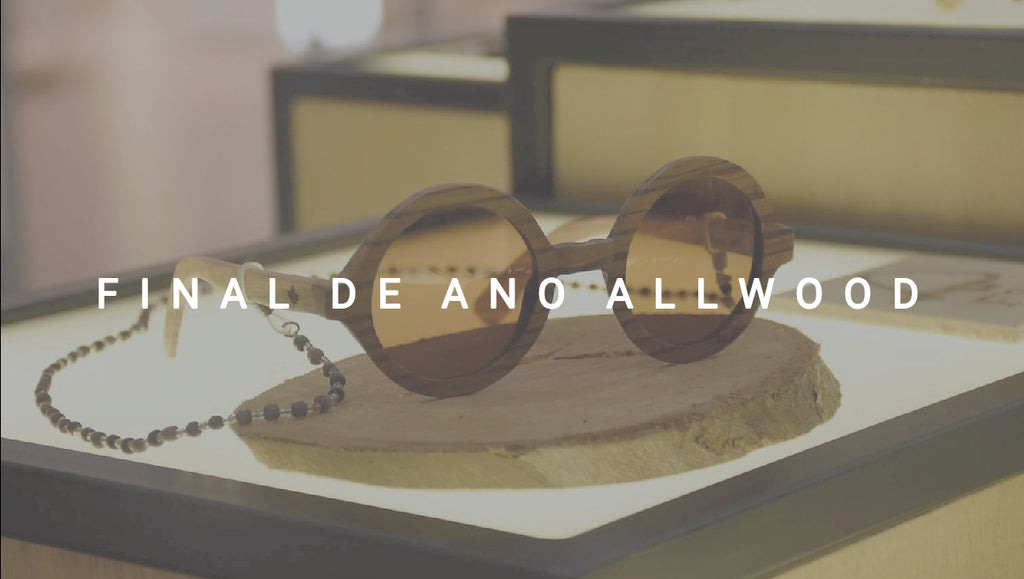 Férias Final de Ano - Allwood Óculos de Madeira