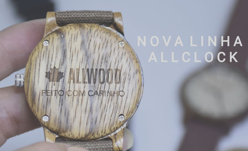 Nova Linha Relógios - Allwood Óculos de Madeira