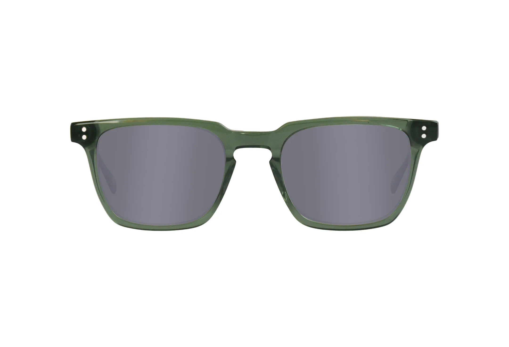 Óculos-de-sol-retangular-Side-verde-frente