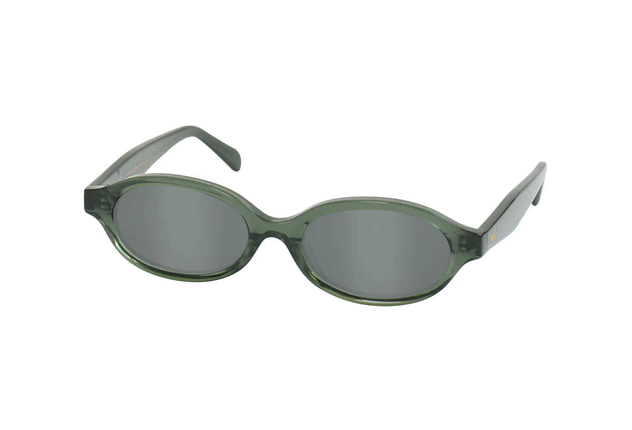 Óculos-de-sol-de-bio-acetato-oval-pequeno-Bru-Verde-inteiro