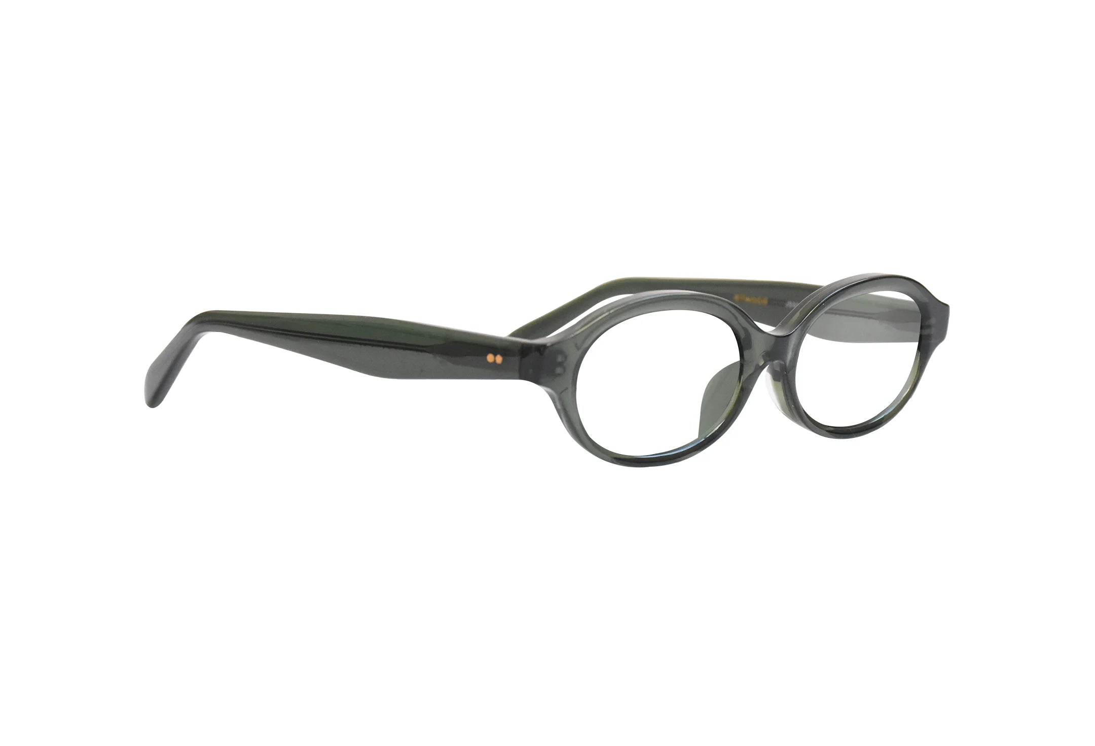 Óculos-de-grau-de-bio-acetato-oval-pequeno-Bru-Verde-lado
