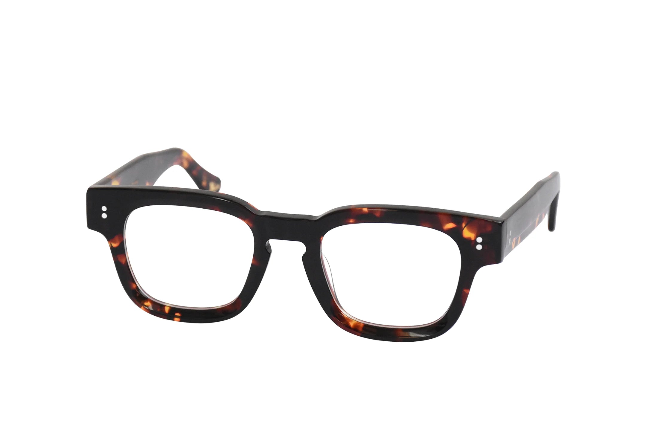 Óculos-de-grau-de-vio-acetato-tortoise-quadrado-Hadid-inteiro