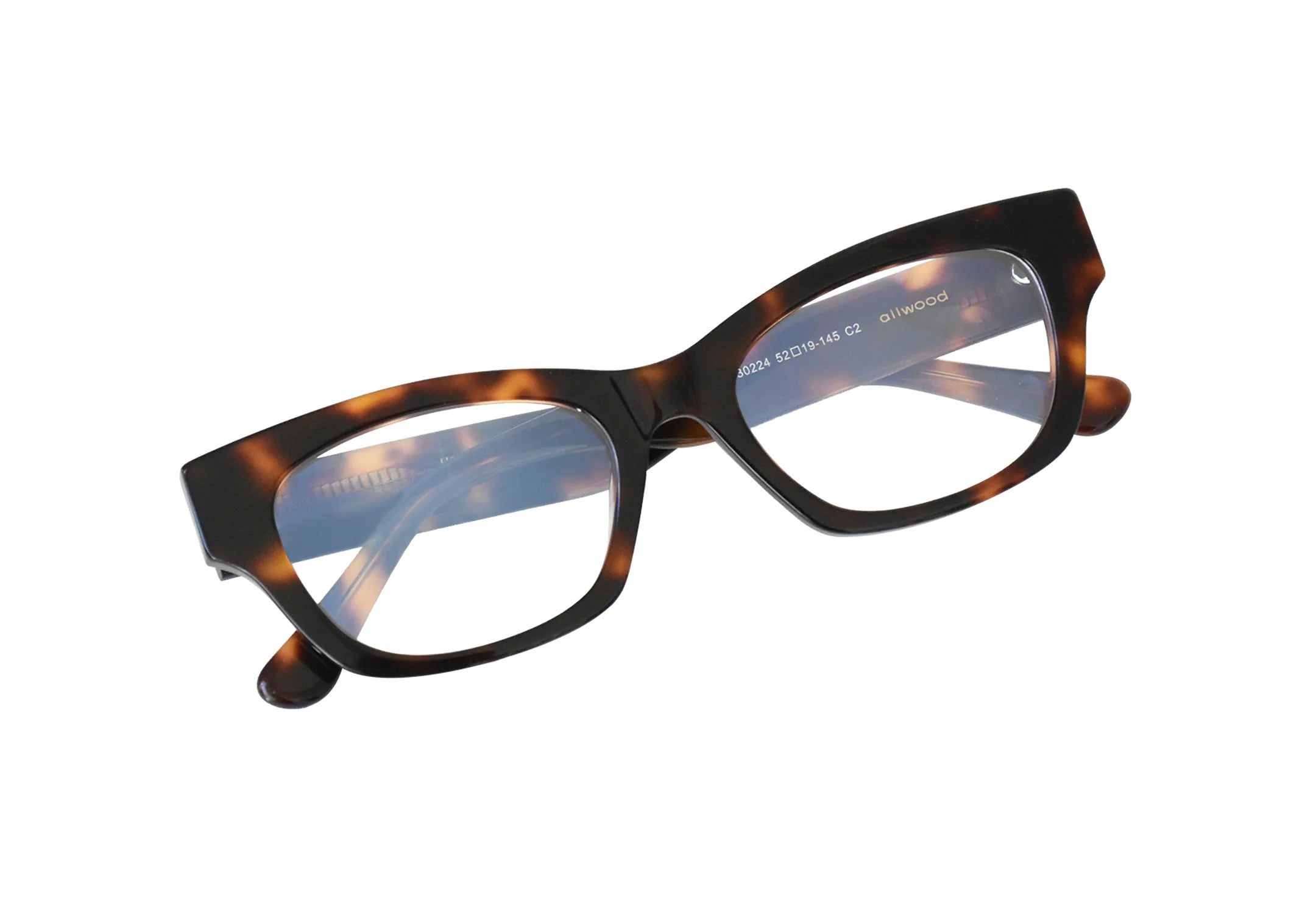 Óculos-de-bio-acetato-de-grau-retangular-moderno- Suki-Tortoise-frente