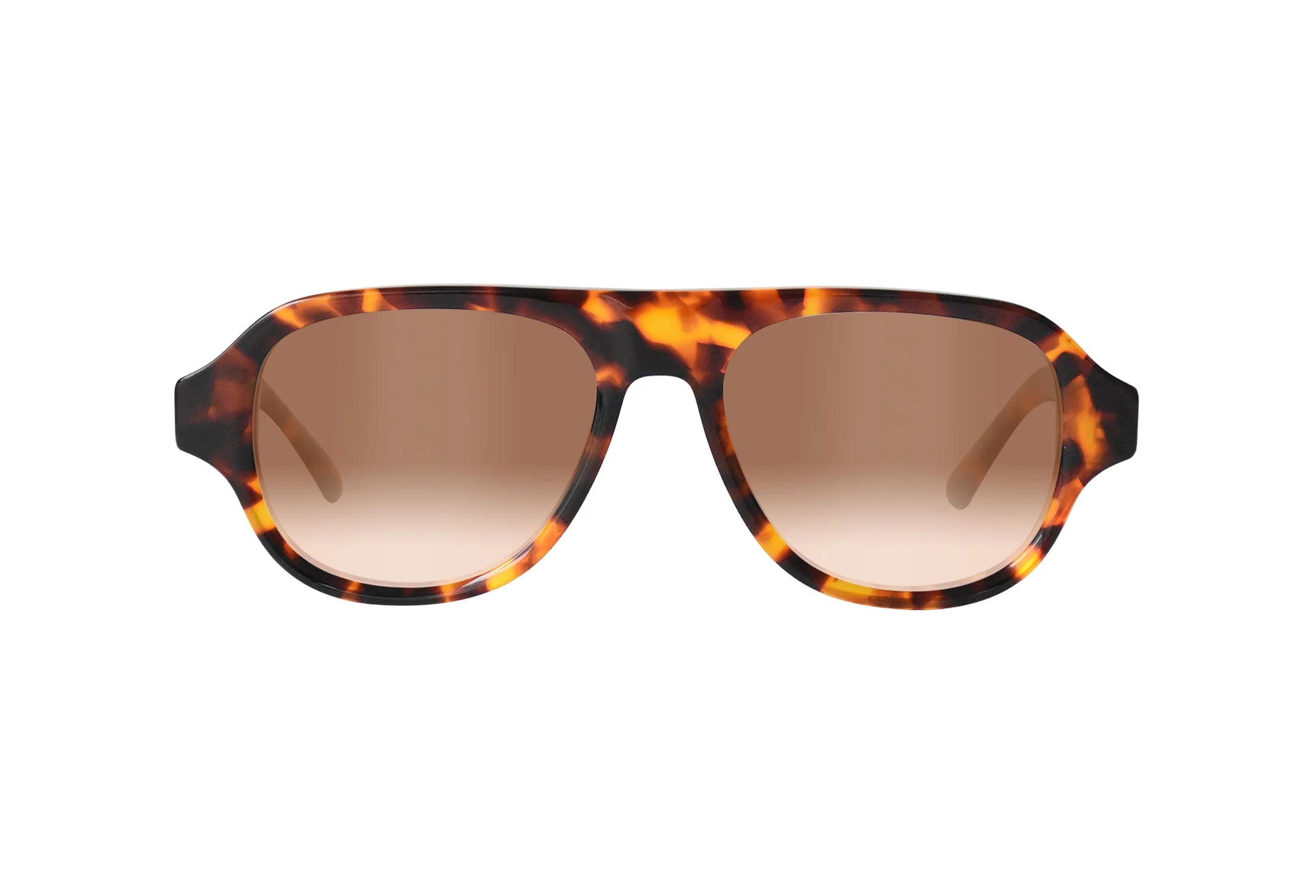 Óculos-de-sol-navegador-tortoise-Vitara-frente