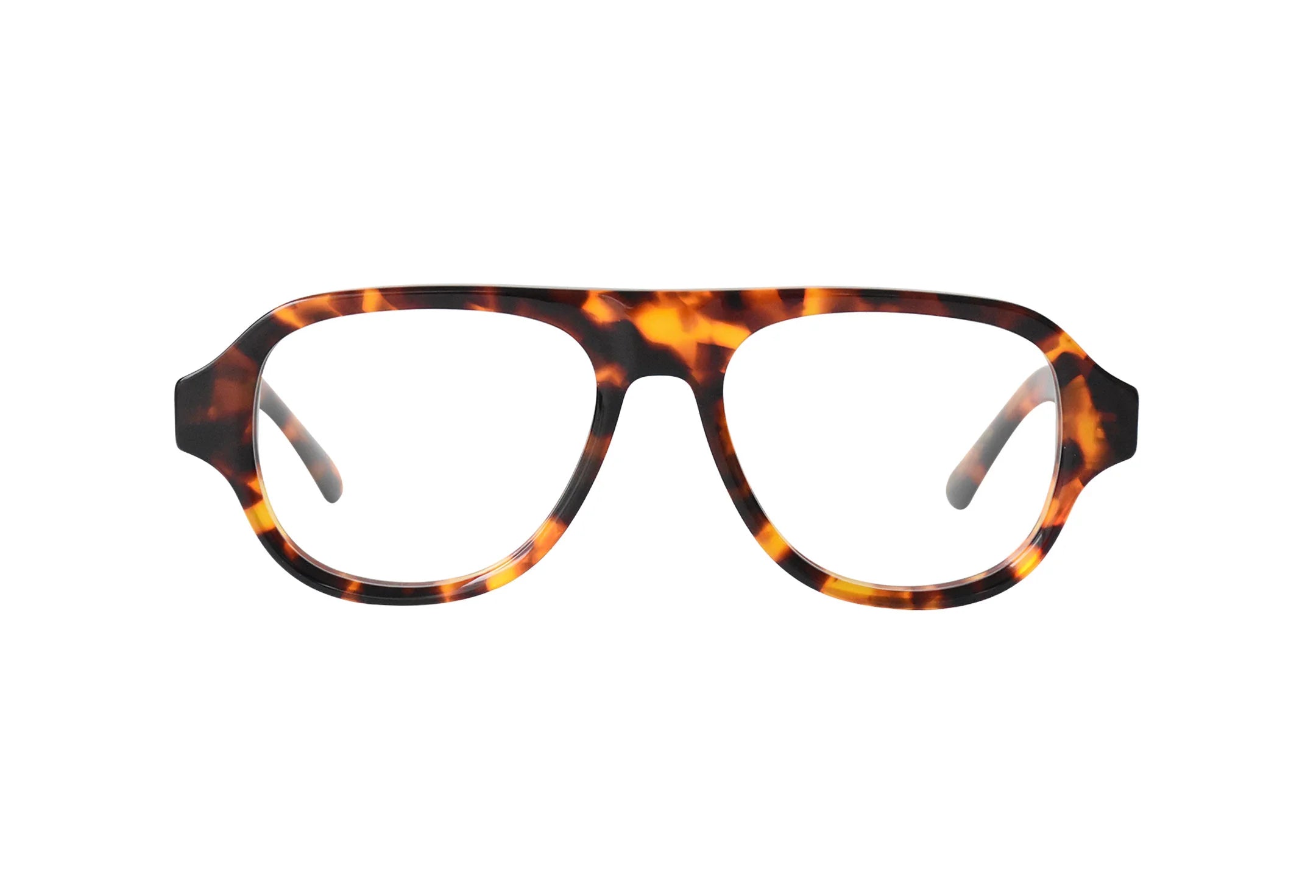 Óculos-de-grau-navegador-tortoise-Vitara-frente
